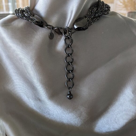 Express Vintage black braided necklace - Picture 4 of 4